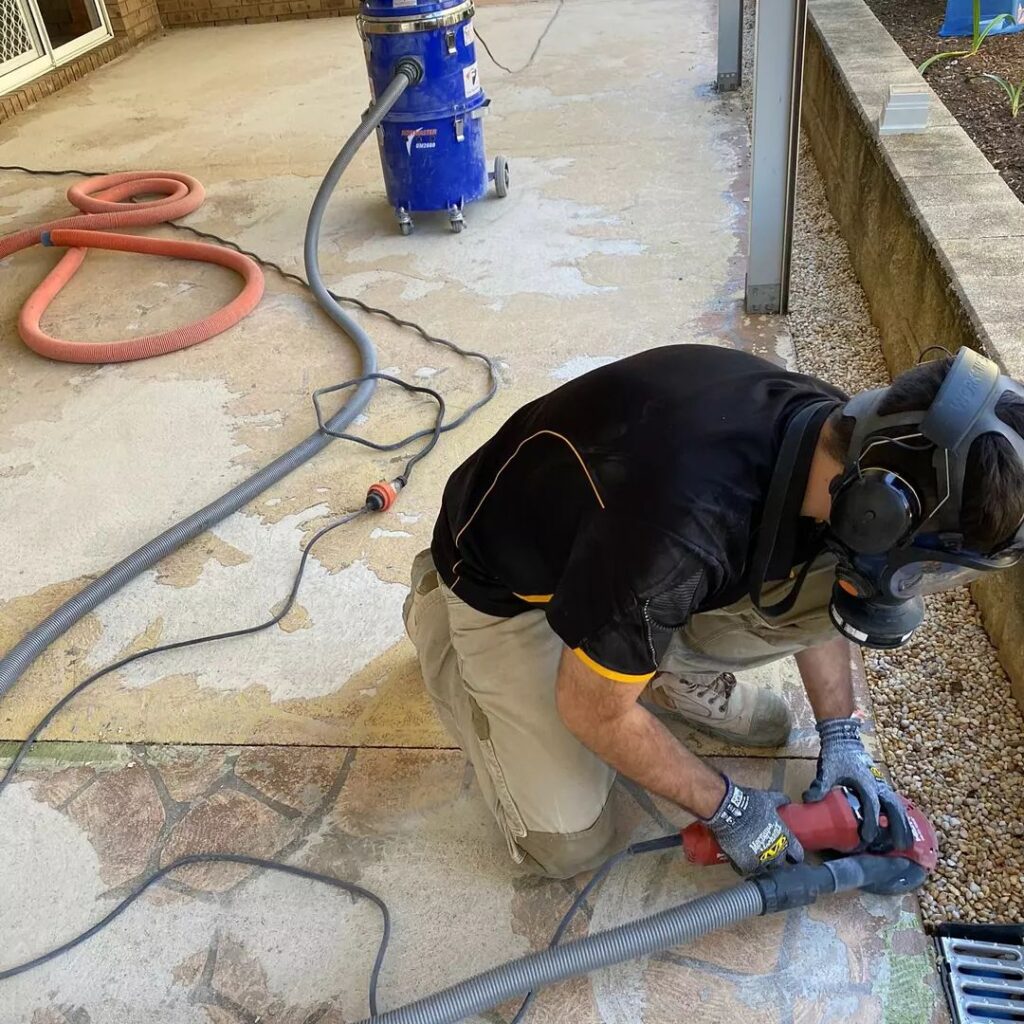 Hand Grinding Concrete - Flooring And Grinding Australia - 7